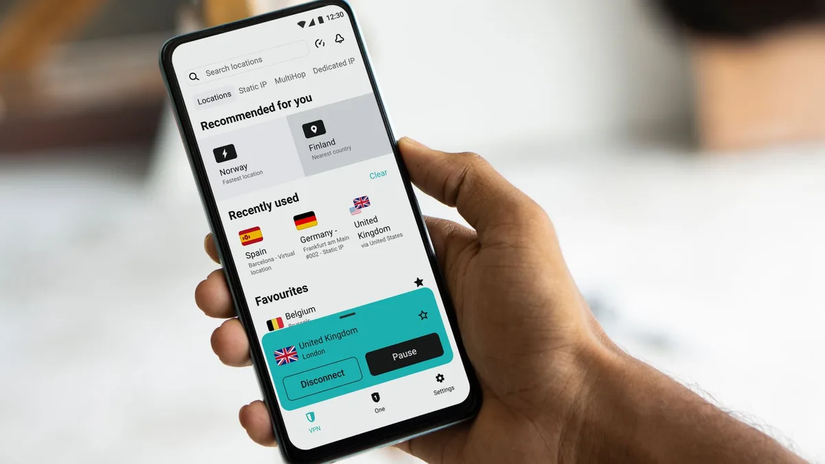 Surfshark gives its iPhone VPN app a cleaner look, and the browser extension gets one too