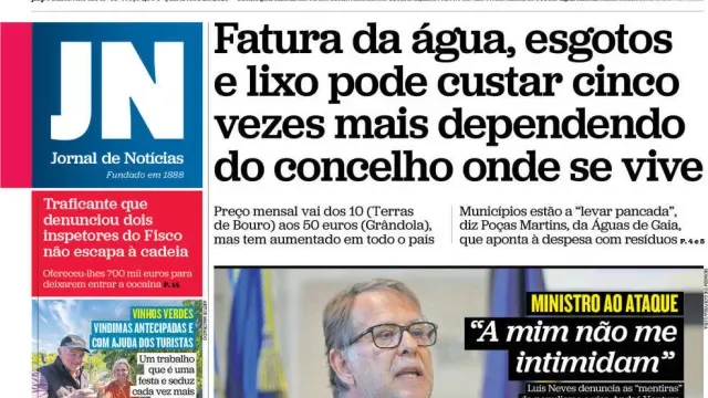 Hoje é notícia: Incendiários não são pirómanos; Concelho aumenta contas?