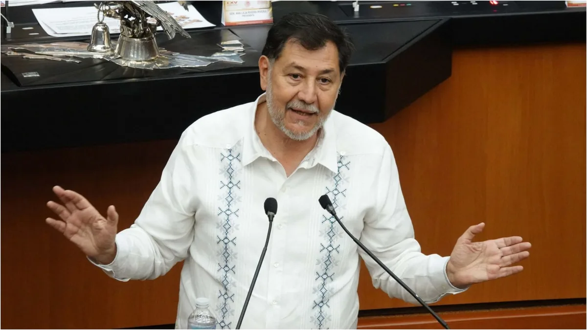 Noroña reta a Estados Unidos: “no se atrevan” a tocar a AMLO tras retiro de visa a su hijo