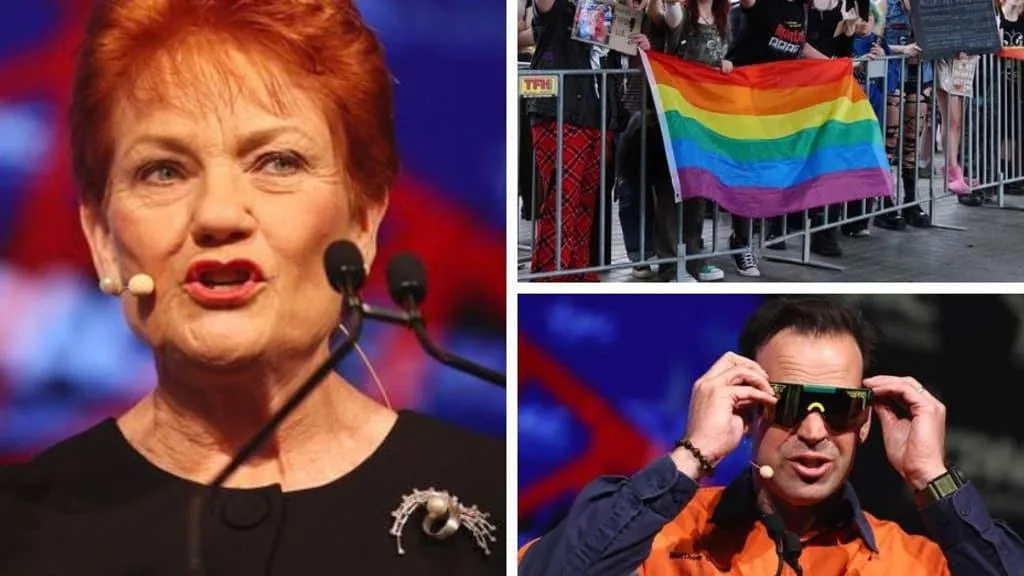 Protests erupt outside CPAC conference in Brisbane