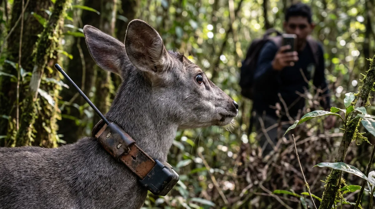 Quatro mil e quinhentos animais mudaram de rota quando pessoas apareceram: rastreamento mostra que nossa presença pesa tanto quanto estradas em alguns lugares