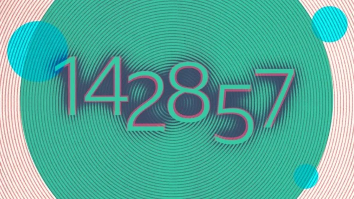Por que 142857 é um número mágico que fascina os matemáticos há séculos