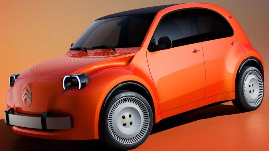 EN IMAGES - Automobile : découvrez à quoi ressemble la nouvelle Citroën 2CV électrique