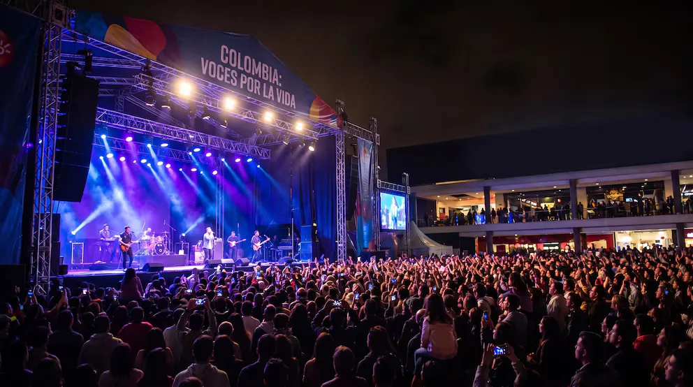 Concierto en Bogotá por el terremoto logró esta cifra en su recaudación inicial