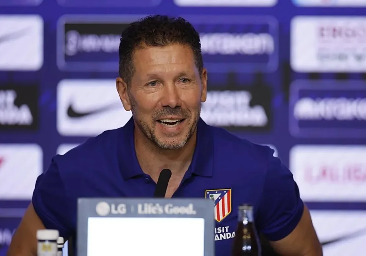 Simeone, antes del derbi: «Con seguridad, puede ir mal o bien, pero es el camino»