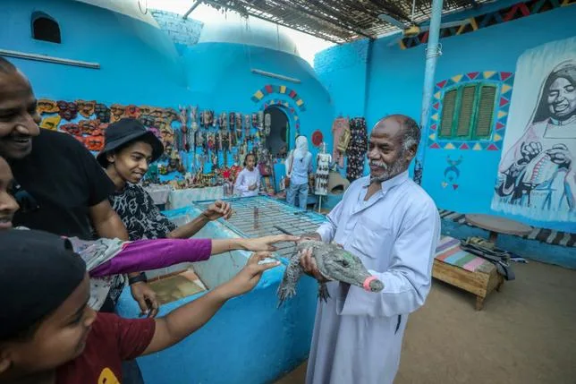 En Égypte, les crocodiles sont pris dans les filets des trafics illicites