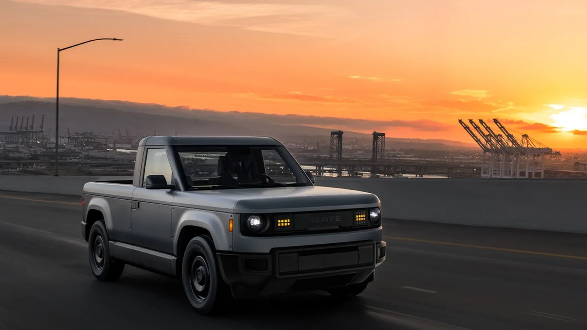 The Slate Truck is cheap, but its battery range can't compete