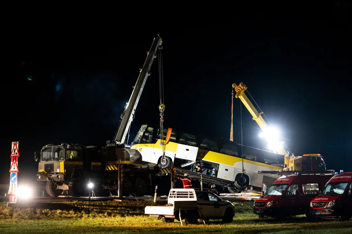 Five killed in bus crash near Swiss Alpine village
