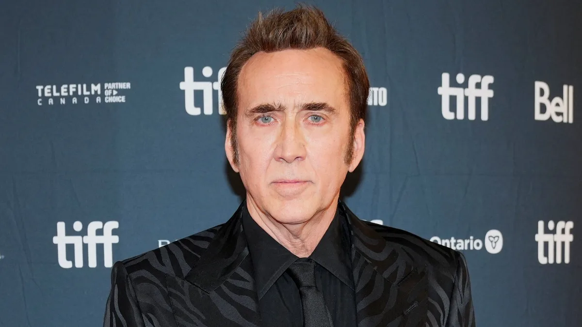 Nicolas Cage, 62, Debuts Giant White Beard on Date With Wife, 31