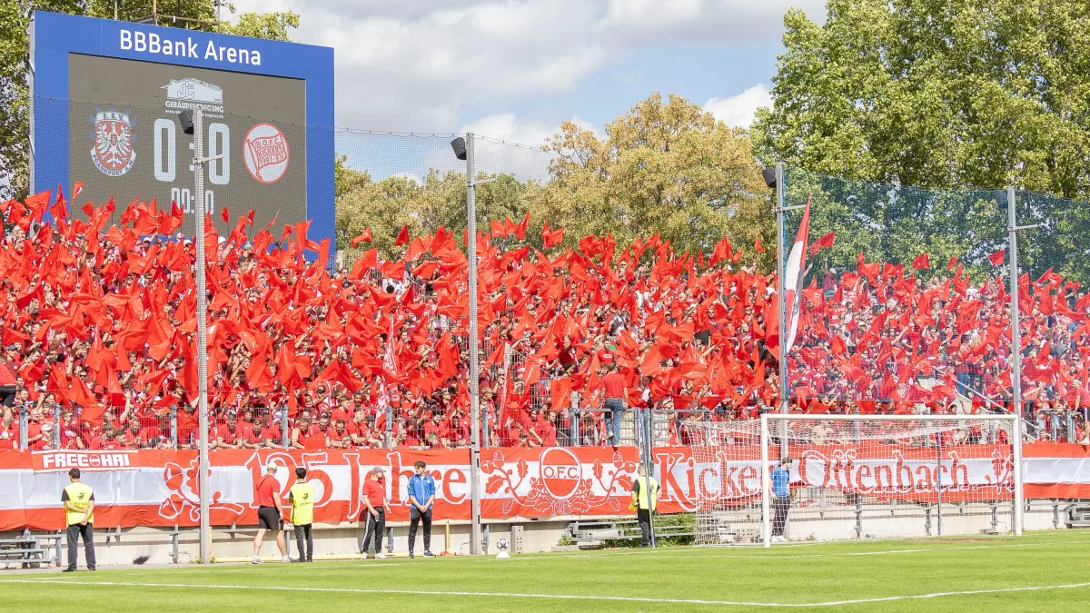 Nur 1:1 beim FSV: Die Kickers fühlen sich wie zu Hause – zumindest fast