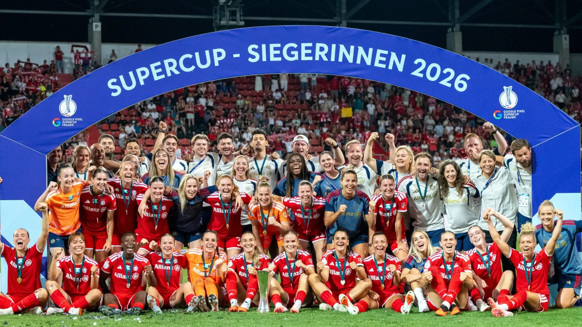 Bühl trifft doppelt: Bayern-Frauen gewinnen den dritten Supercup in Serie