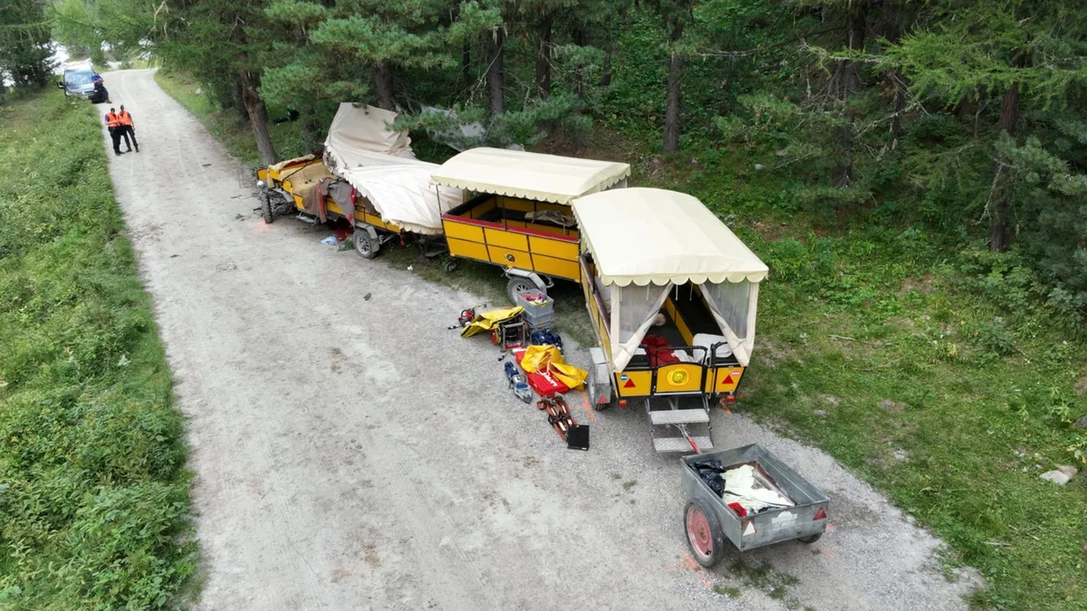 "L'un des chevaux est tombé": un accident de calèche fait un mort et douze blessés en Suisse