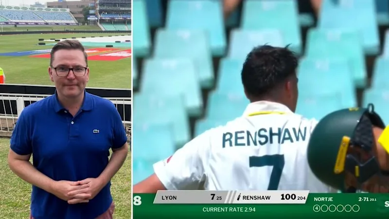 Renshaw and Lyon put Australia in charge