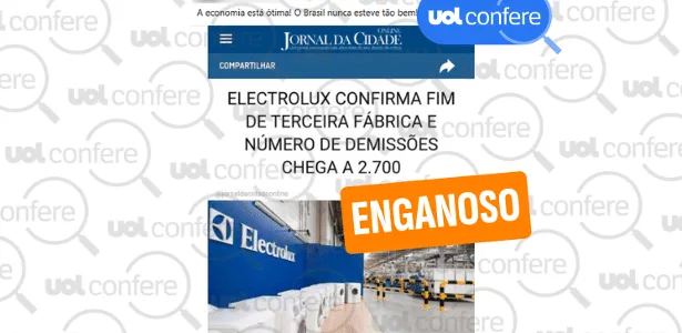 Electrolux fecha fábrica e demite funcionários em outros países, não Brasil