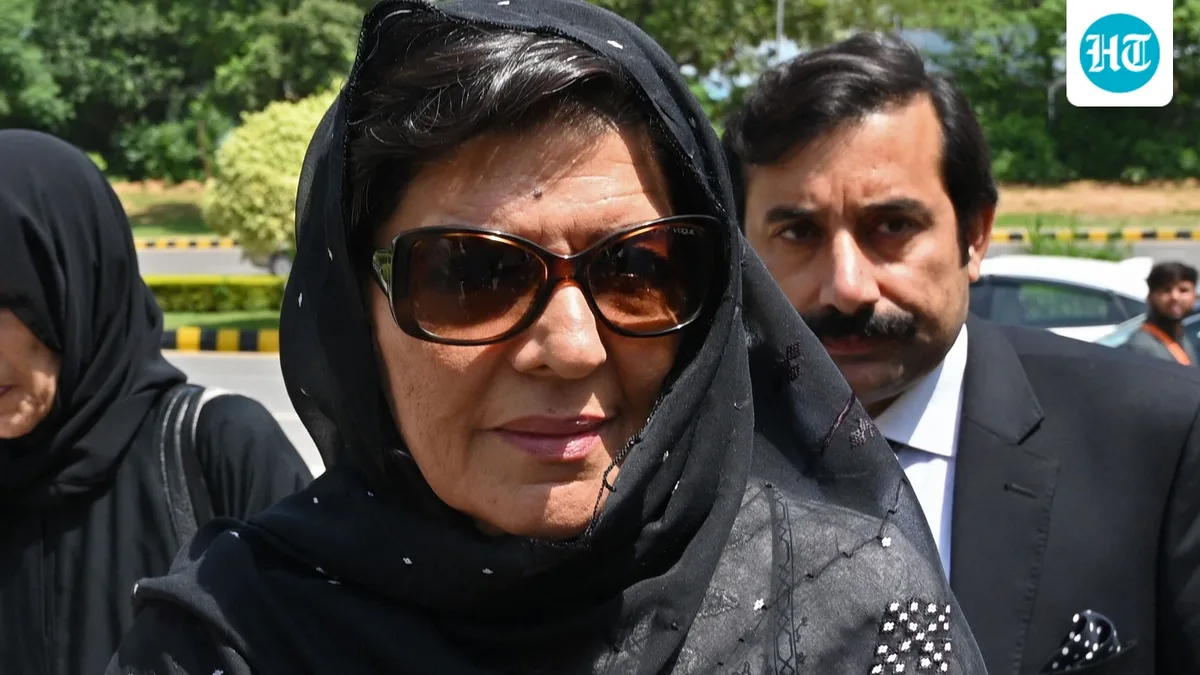 Imran Khan's sister Aleema Khan arrested ahead of September 27 protest demanding ex-Pakistan PM's release: Report