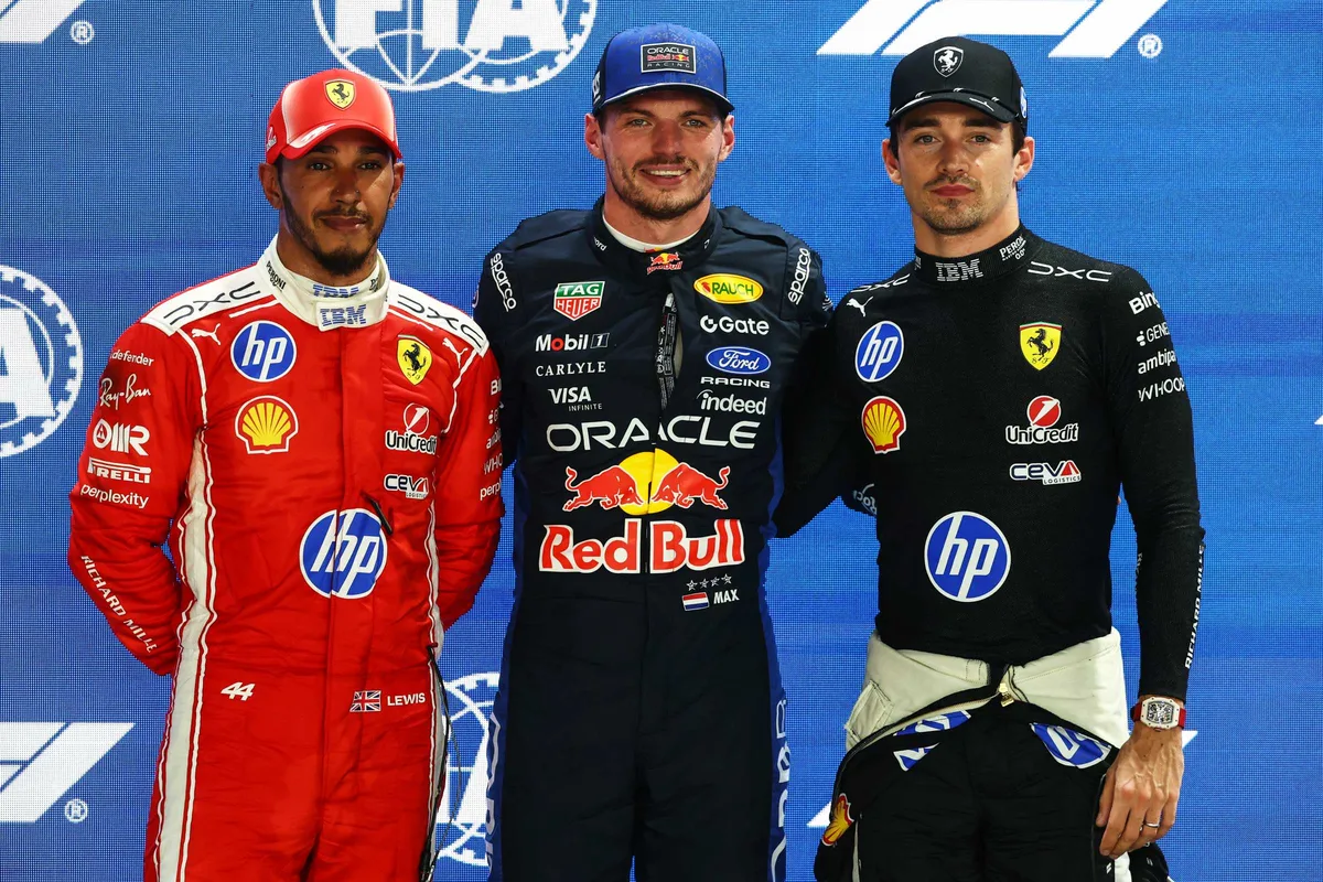 F1: Verstappen conquista 1ª pole em Singapura; Bortoleto larga em 14º