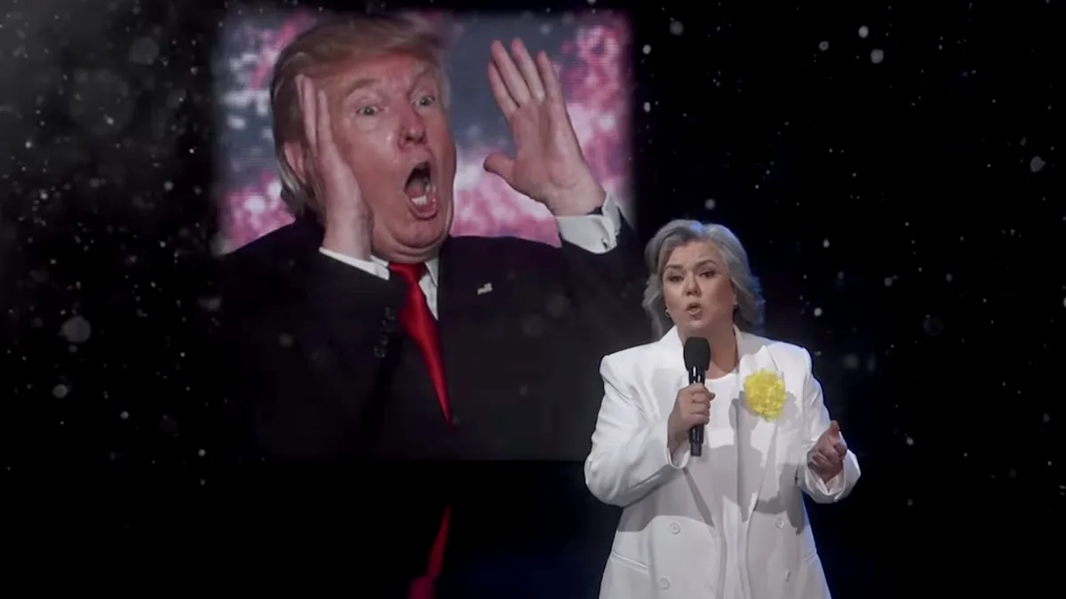 Rosie O’Donnell Hits Trump Where It Hurts in Final Kimmel Monologue