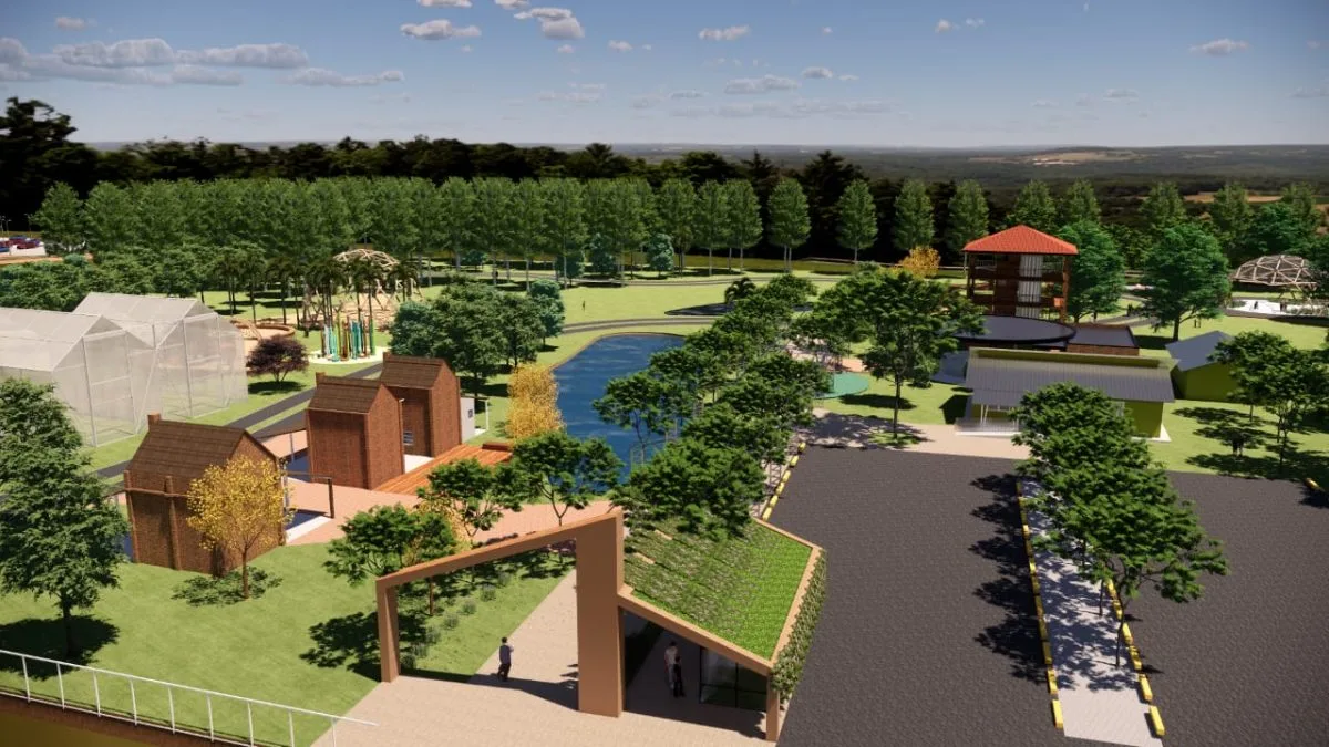 Novo parque com lago e trilhas do tamanho de quatro campos de futebol de quase R$ 700 mil avança mais uma etapa em SC