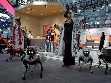 From robot dogs to helpers, China puts robotics ambitions on display at conference