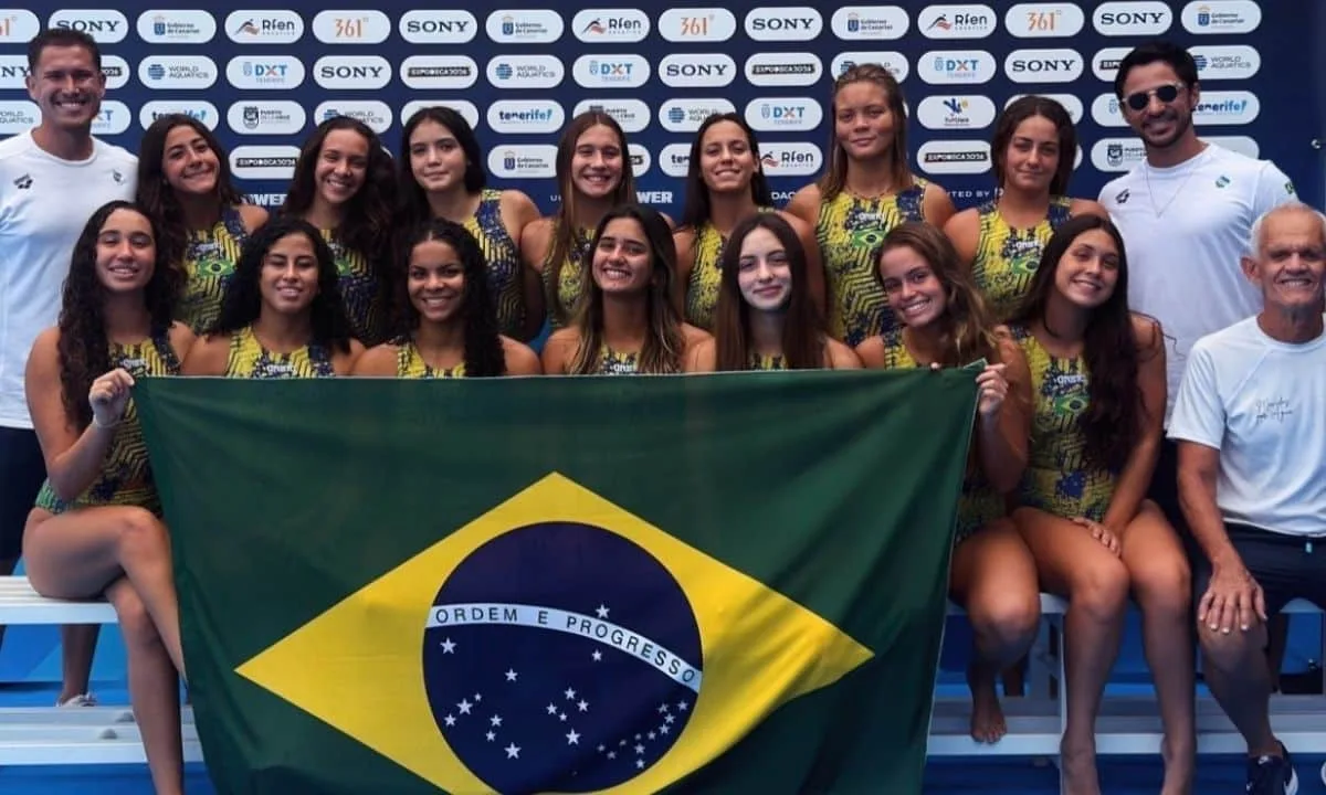 Brasil sofre goleada da Austrália no Mundial Sub-18 de polo aquático