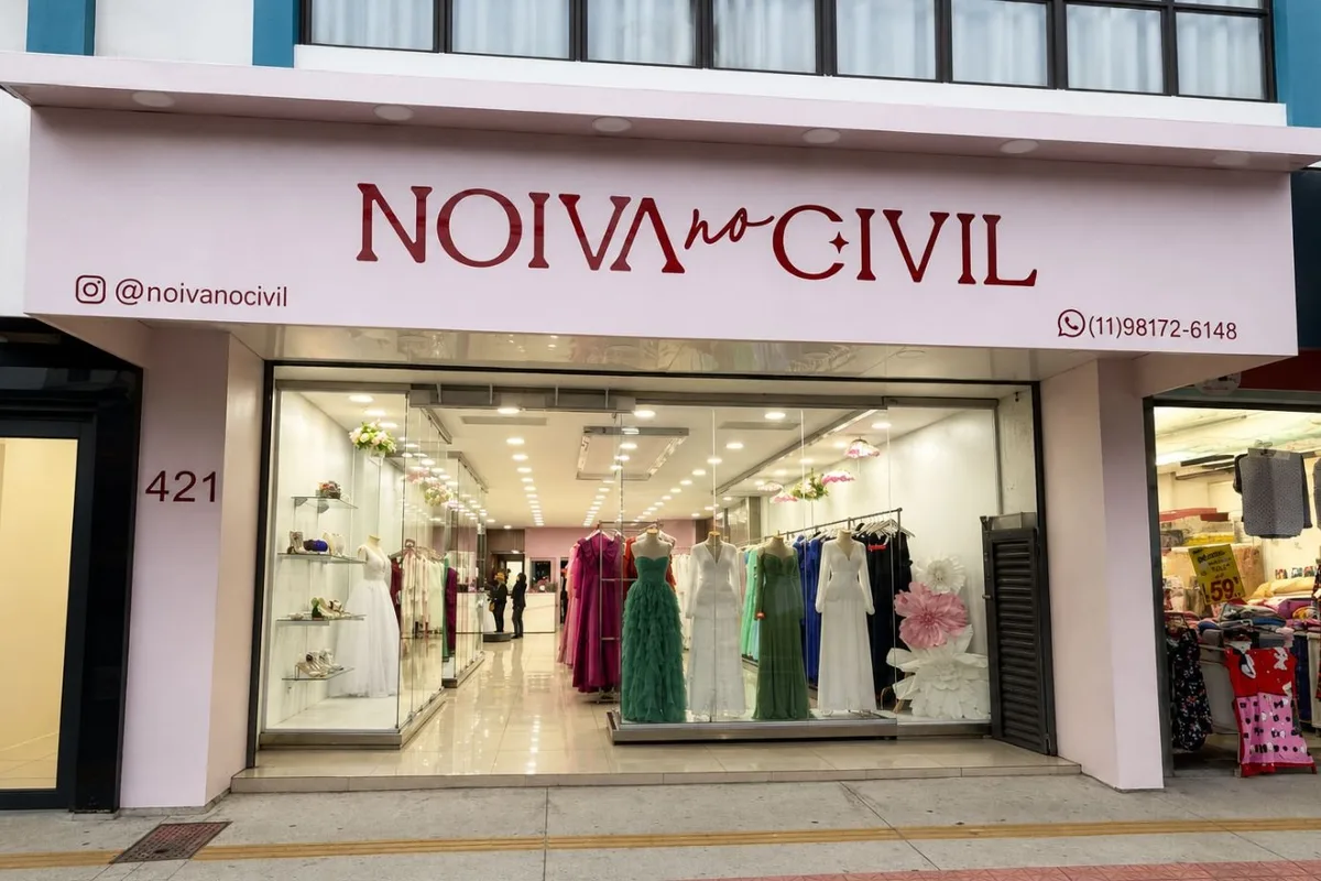 Após Choque de Gestão com Monique Evelle, Noiva no Civil muda de loja e vende vestidos de R$ 5 mil