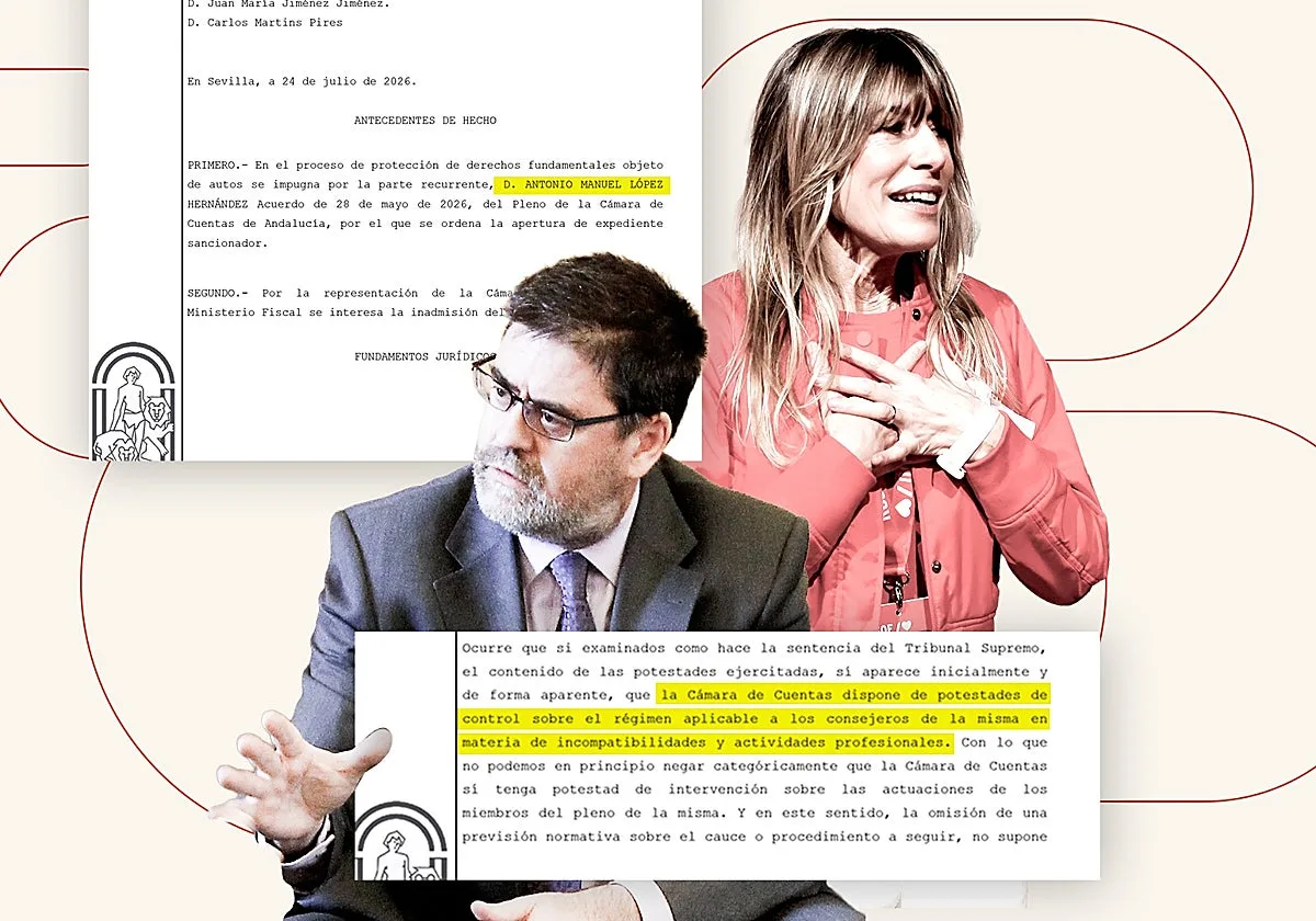 La Justicia avala que la Cámara de Cuentas andaluza investigue al consejero del PSOE que asesoró en secreto a Begoña Gómez