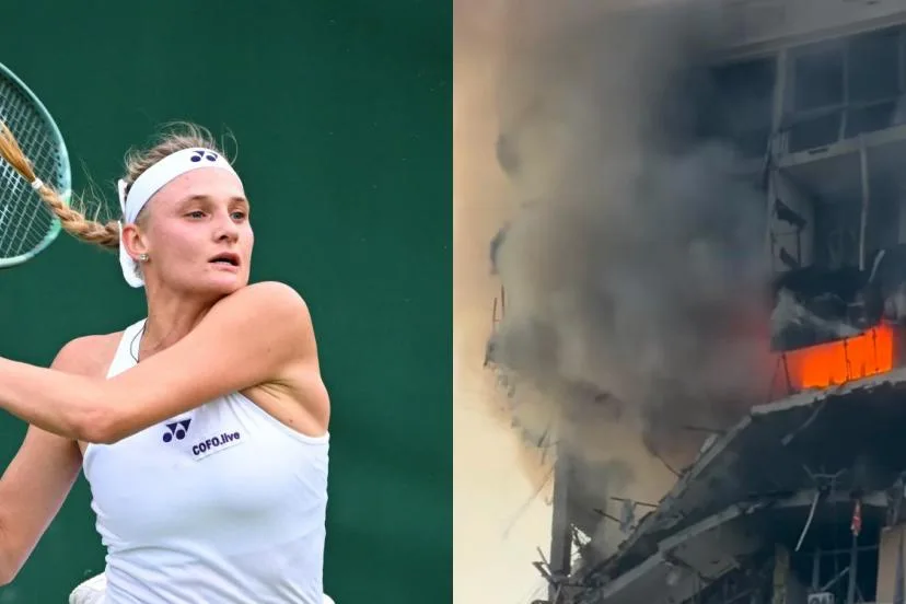 « La seule chose qui a survécu est une serviette Roland-Garros » : l'appartement de l'Ukrainienne Dayana Yastremska détruit par un missile à Odessa
