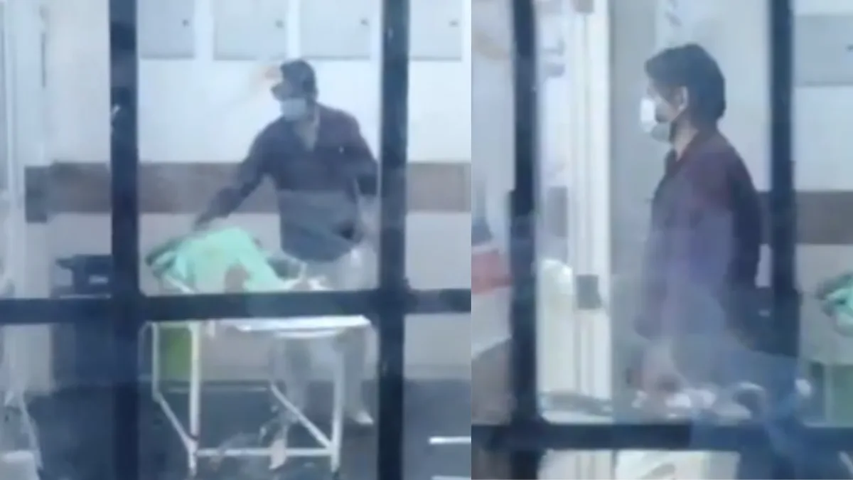 Bihar: Masked man removes jewellery from dead body, calmly walks away