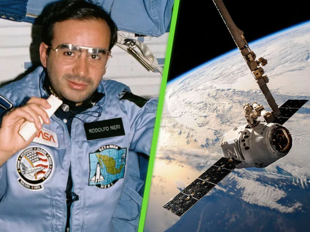 Una migaja puede ser un problema en el espacio. En 1985, un mexicano llevó la solución: tortillas