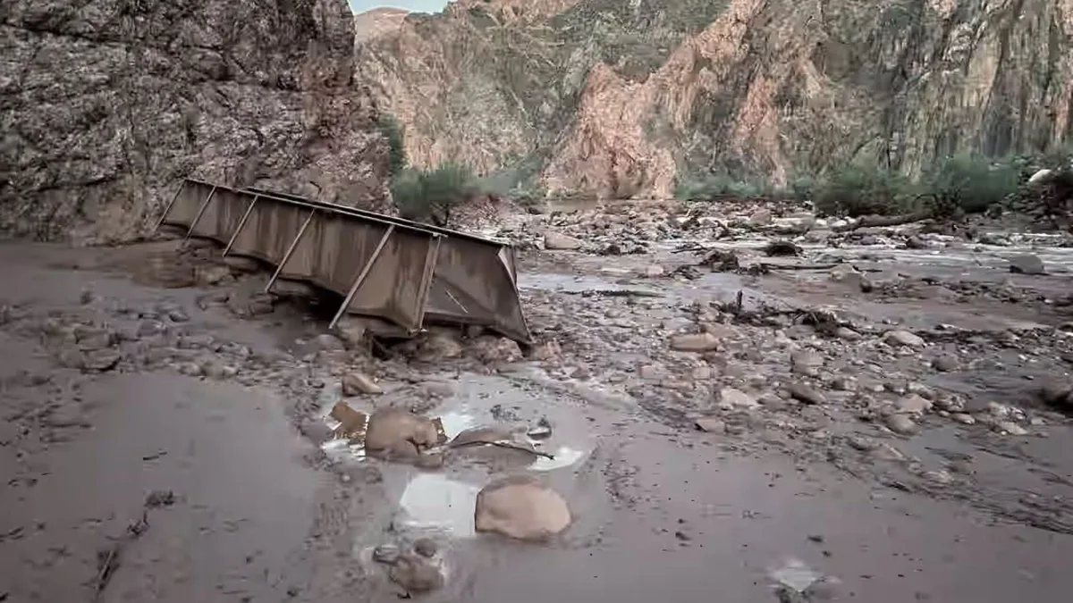 Gran riada en el Parque del Gran Cañón (EEUU): un muerto, 15 desaparecidos y más de 60 evacuados