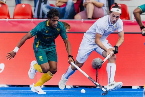 Cassiem brothers star as SA men's hockey team beat France to record first World Cup win