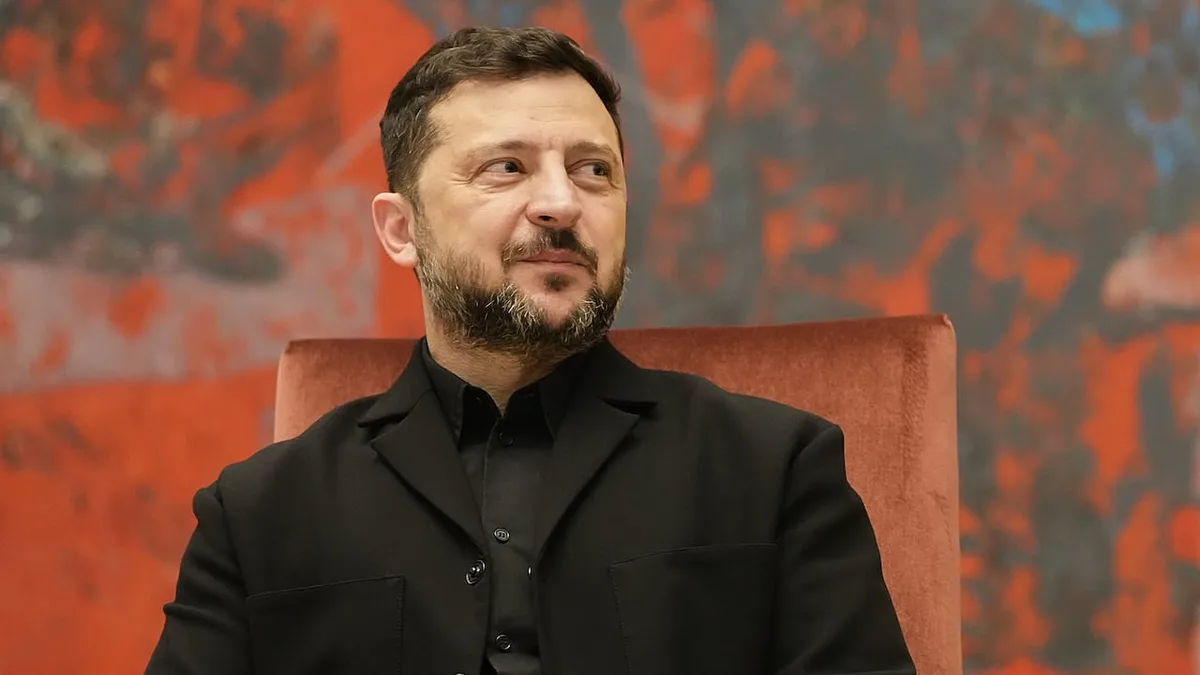 Ukrainian President Volodymyr Zelenskyy arrives in Canada