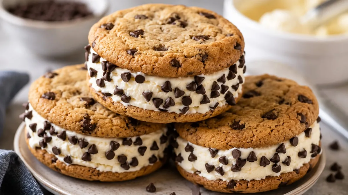 Sándwich de helado casero: la receta viral que se hace en casa en solo 6 pasos