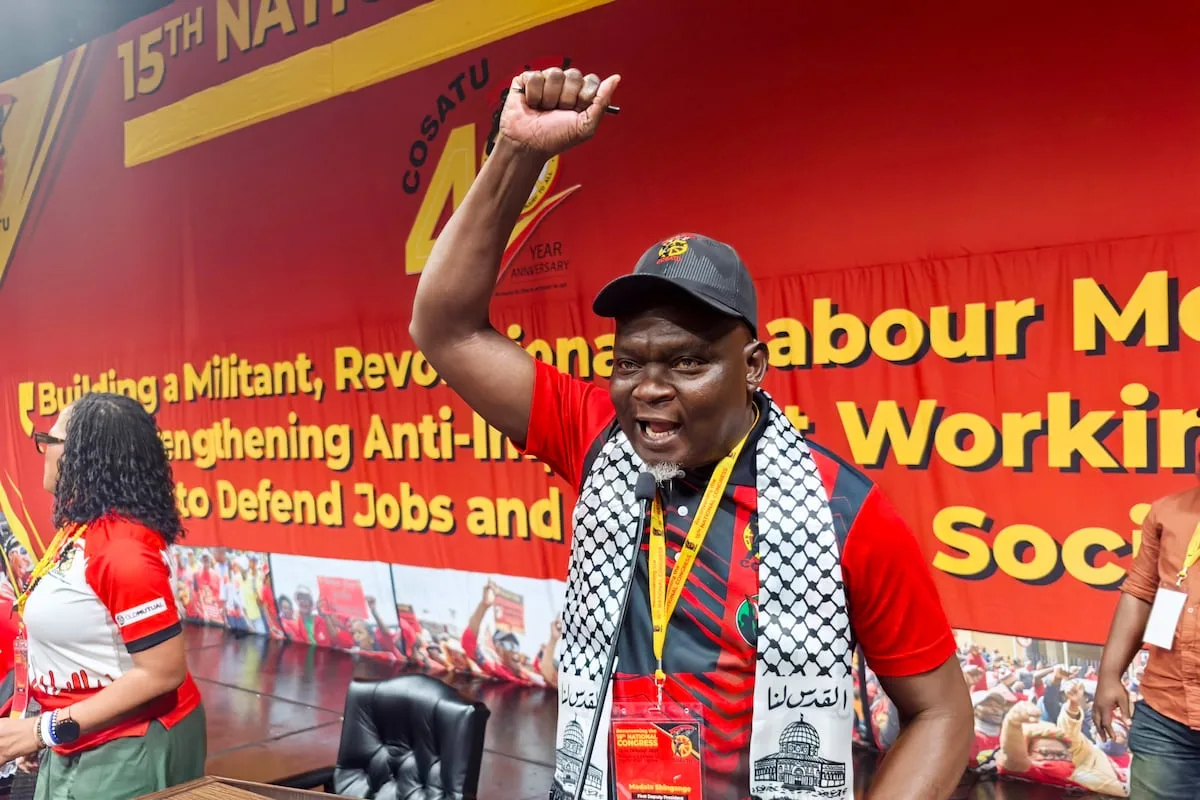Mike Shingange elected Cosatu president