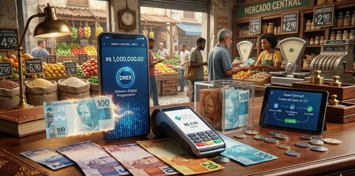 O Pix vai acabar com o papel-moeda? E o Drex, vai acabar com o Pix?