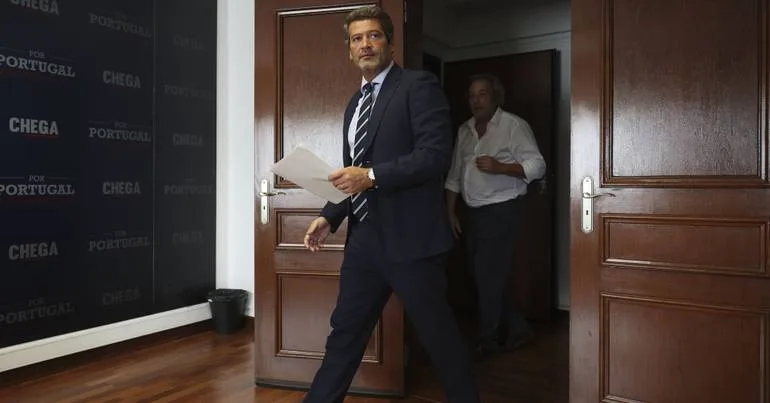 André Ventura é candidato único à liderança do Chega