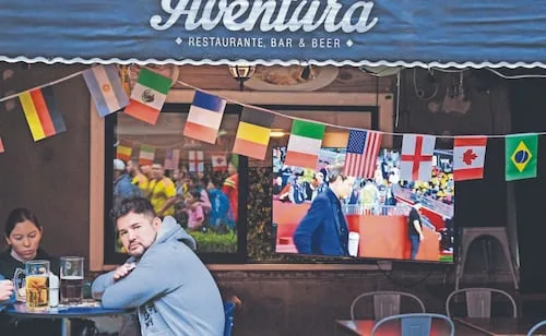 Los restauranteros absorben pérdidas por el Mundial de Futbol