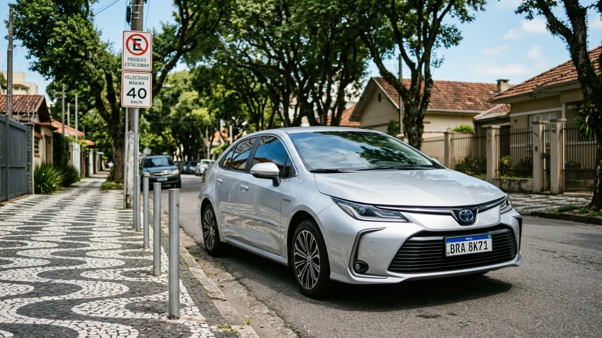 Sedã híbrido da Toyota faz 17,5 km/l na cidade e consegue gastar menos justamente onde carros comuns bebem mais