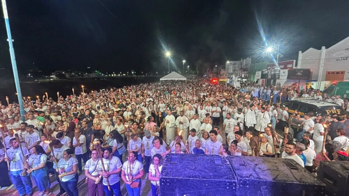 Dom Antônio Fontinele realiza 1° Círio de Nazaré como bispo da Diocese de Rio Branco