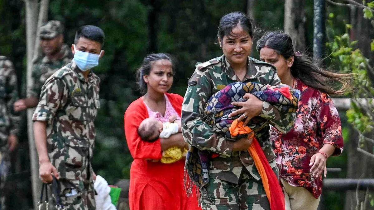 Nepal flash flood: Army rescue team clears debris, slush from houses in Dhading
