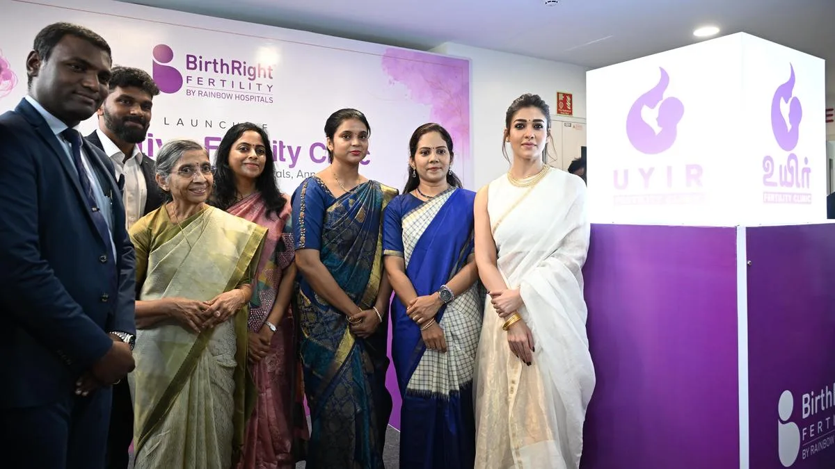 Nayanthara inaugurates fertility clinic at Anna Nagar in Chennai
