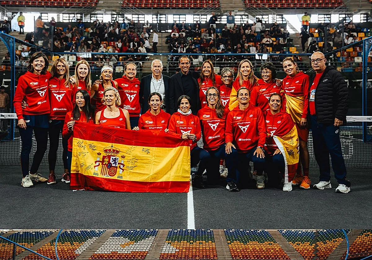 España y Argentina se reparten la gloria en el mundial de pádel de veteranos