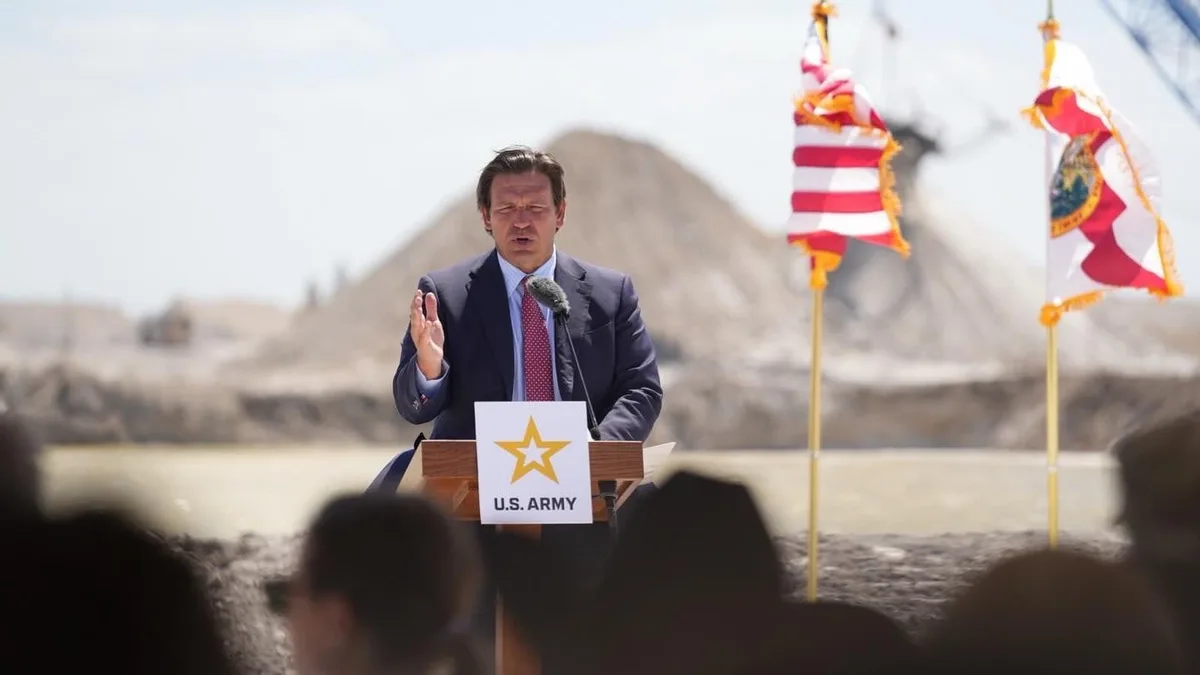 “Un hito en la restauración de los Everglades”: Ron DeSantis anunció la finalización de un proyecto clave en Florida