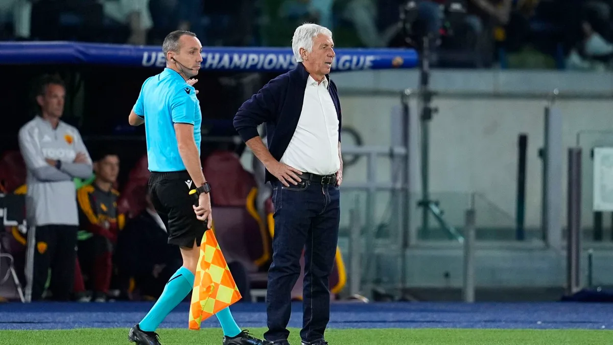 Gasperini, sobre la derrota de la Roma: "Los saques de esquina eran la única arma del Real Madrid"