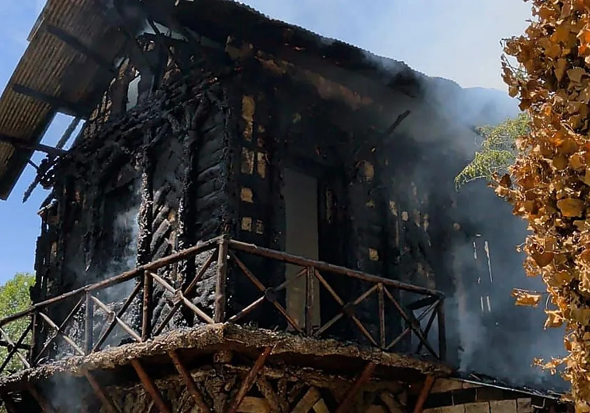 La Casa de Corcho de Toledo queda estabilizada y afronta ya su reconstrucción tras el incendio