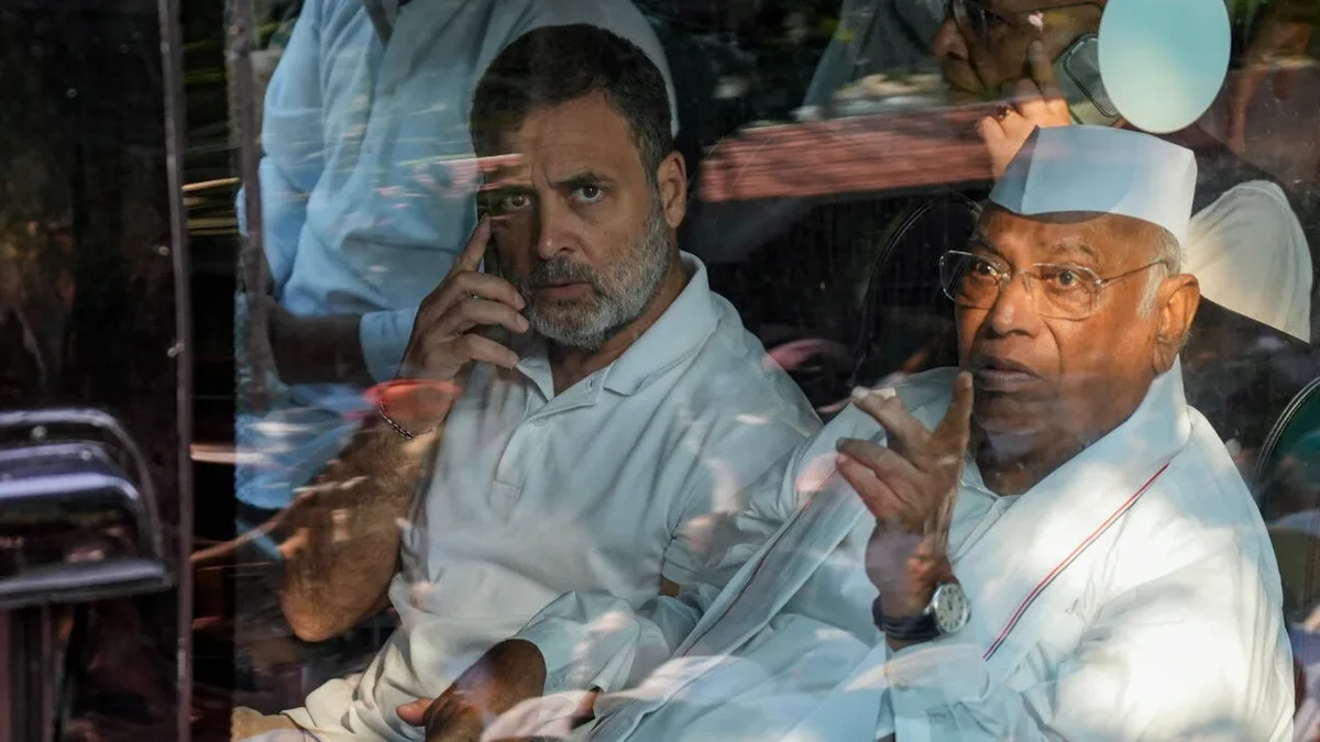 Rahul Gandhi venting electoral frustration through protests: BJP