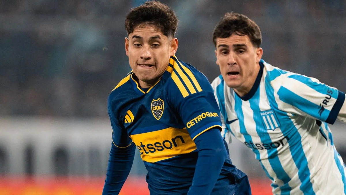Al entretiempo, Boca y Racing no se sacan ventajas e igualan 1-1