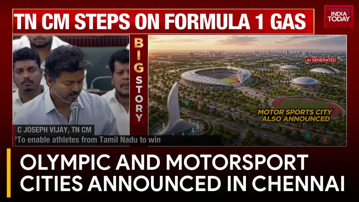 Olympic City in Chennai, Dedicated Motorsport City Announced, Political Faceoff Over Infrastructure