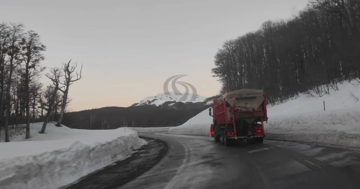 Cierre total de Pino Hachado por nieve: así están las rutas de la cordillera de Neuquén, Río Negro y los pasos a chile