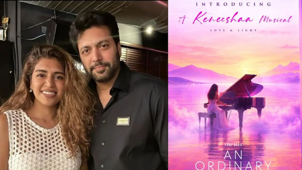 After Split From Ravi Mohan, Keneeshaa Francis Joins His Directorial Debut An Ordinary Man